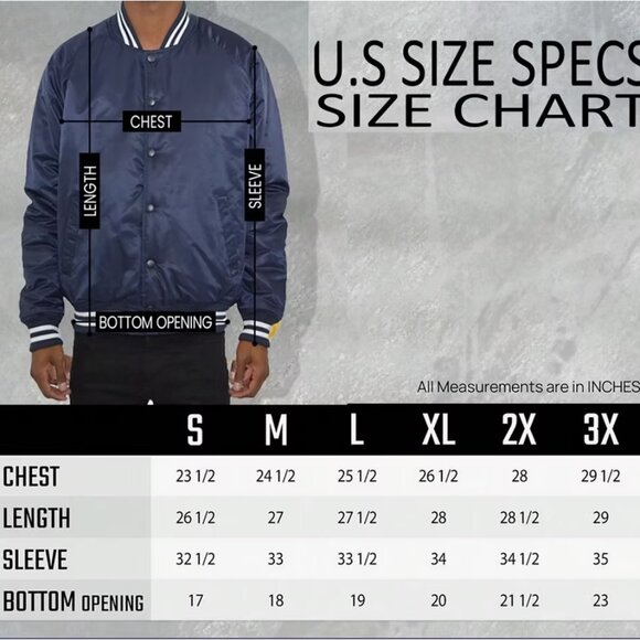 Tennessee Vols Glitter Bomber Jacket - Picture 5 of 5